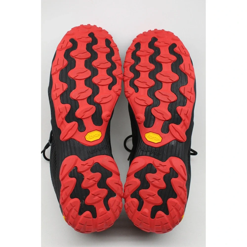 Merrell Chameleon 8 Stretch Gore-Tex Mens 14 US Hiking Shoes Black Red Vibram